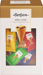 Конфеты SORBON Мини-рожки ассорти Радуга, 200г, фото