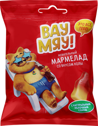 Мармелад жевательный ВАУ МЯУ! со вкусом колы, 70г, картинка