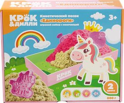 Игрушка КРОК&ДИЛЛИ Кинетический песок, 800г, Арт. K080, вид