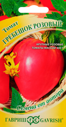 Семена ГАВРИШ Семена от автора, Томат Гребешок розовый, Арт. 10711607, 0,05г, картинка