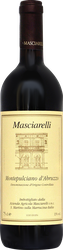 Вино MASCIARELLI Montepulciano d'Abruzzo выдержанное сортовое красное сухое, 0.75л, крупный план
