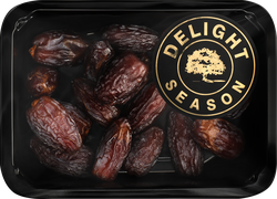Финики DELIGHT SEASON Королевские Меджуль, сушеные с косточкой, 300г, крупный план
