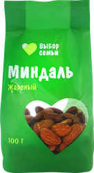 Изображение товара Миндаль ВЫБОР СЕМЬИ жареный, 100г