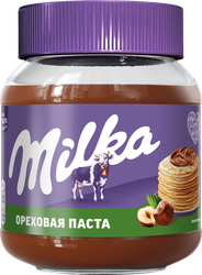 Паста шоколадно-ореховая MILKA с добавлением какао, 350г, фотография
