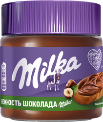 Паста шоколадно-ореховая MILKA с добавлением какао, 350г, фото