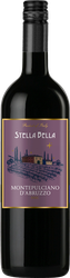 Вино STELLA BELLA Монтепульчано д'Абруццо красное сухое, 0.75л, вид