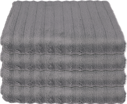 Полотенце махровое HOMECLUB Zero twist 50x80см, светло-серое, Арт. 529729/2, фотография