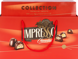 Набор конфет IMPRESSO Премиум красный, 424г, изображение