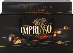 Набор конфет IMPRESSO Премиум черный, 424г, вид