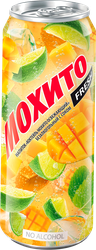Напиток ОЧАКОВО Коктейль Мохито Манго газированный, 0.45л, изображение