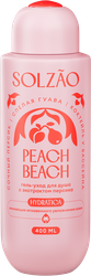 Гель для душа SOLZAO Peach Beach с экстрактом персика, 400мл, фото