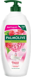 Гель для душа PALMOLIVE Натурэль Малина и пион, 750мл, фотография
