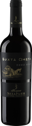 Вино БУХТА ОМЕГА Пино Нуар красное полусладкое, 0.75л, вид