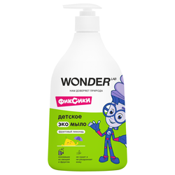 Жидкое мыло детское WONDER LAB Фруктовый лимонад, 540мл, фотография