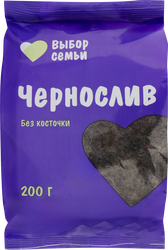 Изображение товара Чернослив ВЫБОР СЕМЬИ без косточки, 200г