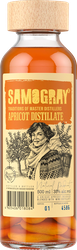 Настойка SAMOGRAY Абрикосовая 35%, полусладкая, 0.5л, картинка