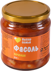 Фасоль печеная ВЫБОР СЕМЬИ, 450г, фотография