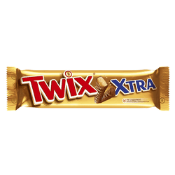Батончик TWIX Xtra с карамелью и печеньем, 82г, фото