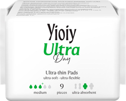 Прокладки YIOIY Ultra дневные, 9шт, фотография