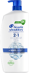Шампунь-бальзам HEAD&SHOULDERS Основной уход 2в1 против перхоти, 1000мл, вид