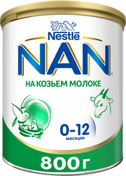 Смесь молочная NAN на козьем молоке, с 0 месяцев, 800г, картинка