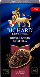 Чай черный RICHARD ROYAL Legend Of Africa, 25саш, детальное фото