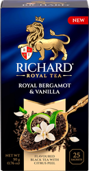Чай черный RICHARD ROYAL Bergamot&Vanilla, 25саш, фотография