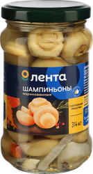 Шампиньоны маринованные ЛЕНТА, 314мл, вид