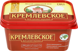 Спред растительно-жировой ТМ КРЕМЛЕВСКОЕ 60%, без змж, 400г, изображение