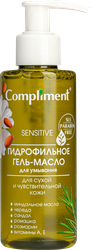 Гель-масло гидрофильное для умывания COMPLIMENT для сухой и чувствительной кожи, 150мл, фотография