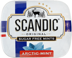 Конфеты SCANDIC без сахара со вкусом арктическая мята, 14г, фото
