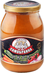 Икра кабачковая СКАТЕРТЬ-САМОБРАНКА из уваренных кабачков, 480г, детальное фото