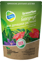 Удобрение для домашних растений ORGANICMIX Биогумус, 1,5л, вид