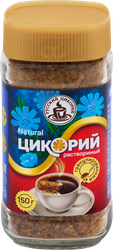 Цикорий растворимый РУССКИЙ ЦИКОРИЙ гранулированный натуральный, 150г, картинка
