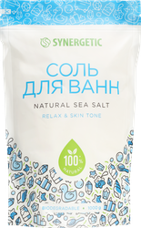 Изображение товара Соль для ванн SYNERGETIC Натуральная, 1кг