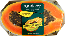 Папайя АРТФРУТ нарезанная, шт, вид