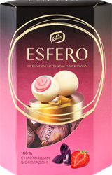 Конфеты ESFERO из белого шоколада, со вкусом клубники и базилика, 186г, фото