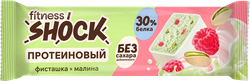 Батончик протеиновый FITNESSHOCK Фисташка 30% протеина, без сахара, 40г, фотография