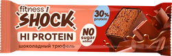 Изображение товара Батончик протеиновый FITNESSHOCK Шоколад, 30% протеина, без сахара, 40г