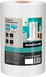 Салфетки HOMECLUB Max в рулоне, 28х22см, Арт. 78510, 170шт, фотография