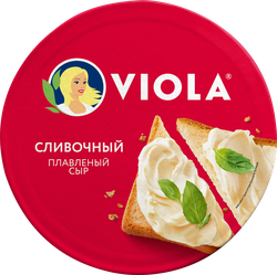 Сыр плавленый VIOLA Сливочный 35%, без змж, 130г, фото