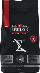 Кофе зерновой EPSILONPRESSO Epsilon Platinum, 250г, картинка