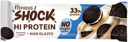 Батончик протеиновый FITNESSHOCK Печенье и крем, 60г, вид