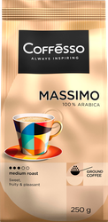 Кофе молотый COFFESSO Massimo, 250г, фото