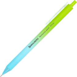Карандаш механический BRAUBERG Soft Grade 0,5мм, корпус soft-touch, в ассортименте, фото