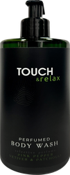 Гель для душа TOUCH Розовый перец, ветивер и пачули, 450мл, картинка