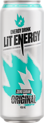 Изображение товара Напиток энергетический LIT ENERGY Original без сахара, 0.45л
