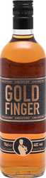 Виски GOLDFINGER Шотландский купажированный 3 года 40%, 0.7л, изображение