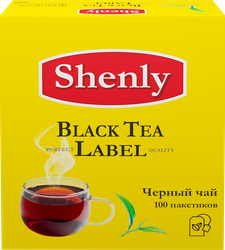 Чай черный SHENLY байховый, 100пак, изображение