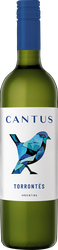 Вино CANTUS Торронтес сортовое белое сухое, 0.75л, изображение